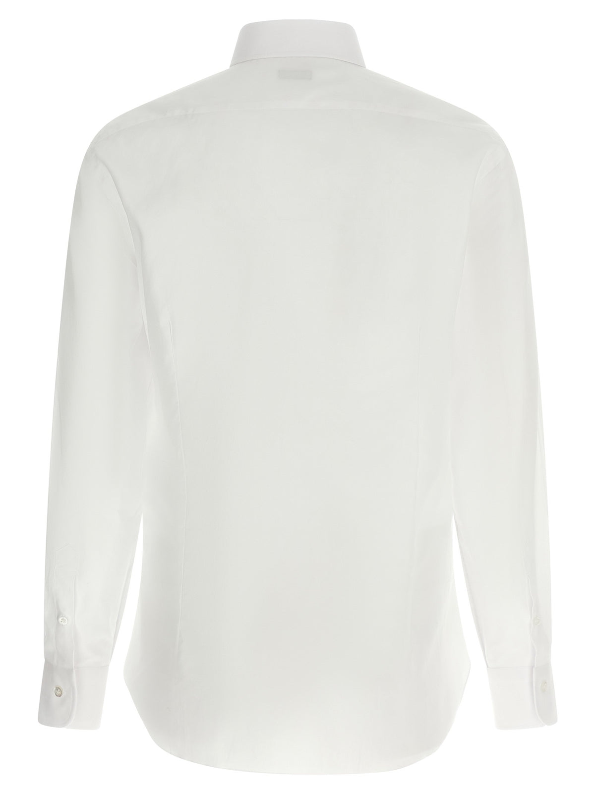 Barba Cotton Shirt White, view 2