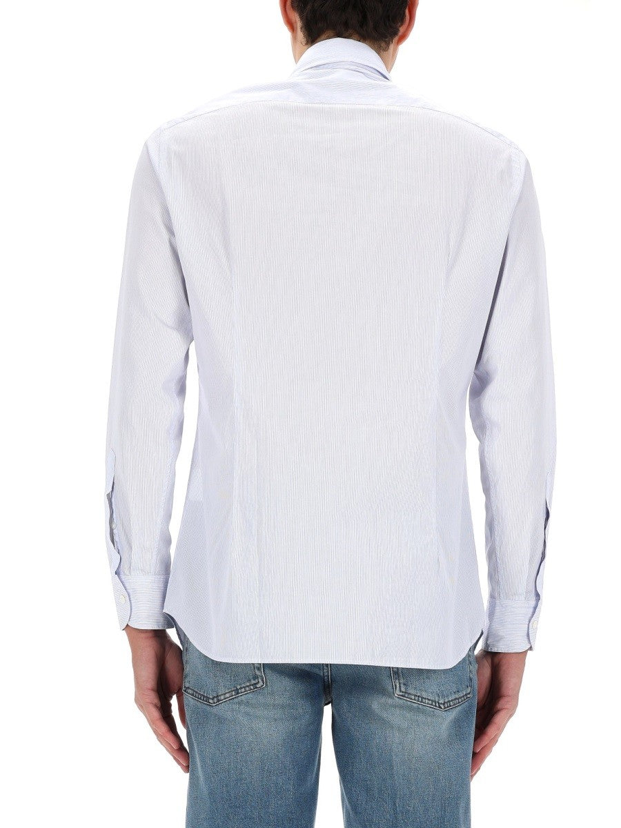 Lardini Men's Cotton Shirt Blue