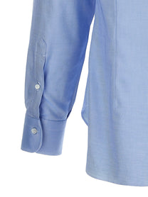Barba Cotton Shirt Blue