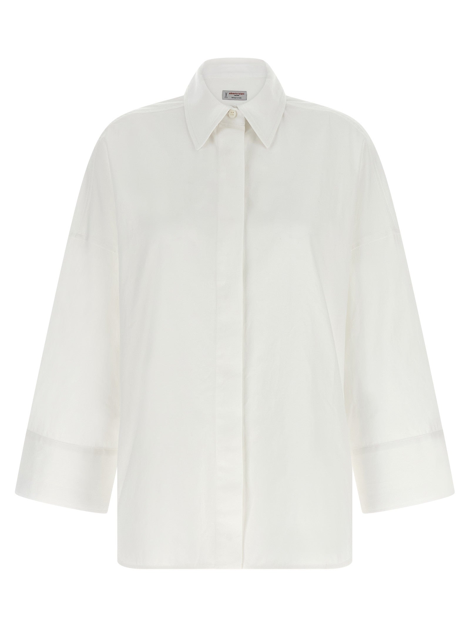 Alberto Biani Cotton Shirt White