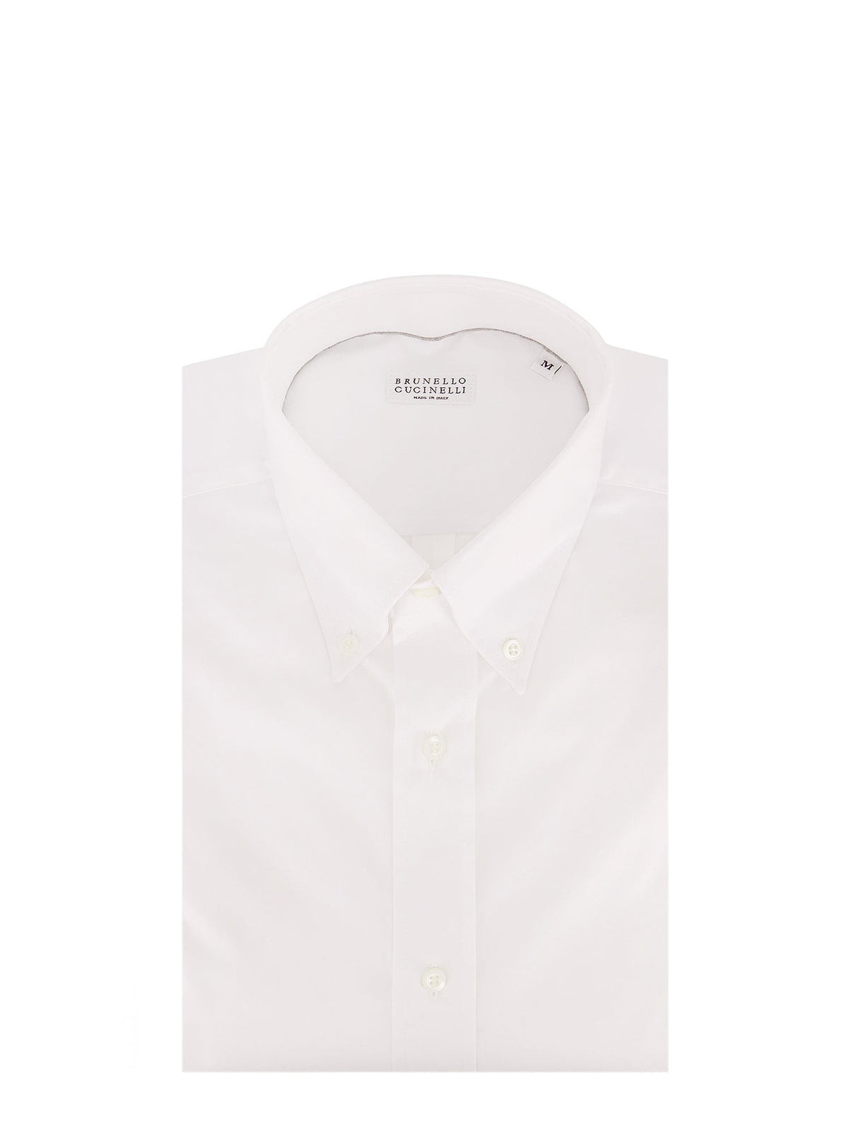 Brunello Cucinelli Men's Cotton Shirt White, view 4
