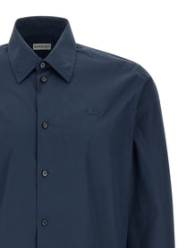 Burberry Cotton Shirt Blue