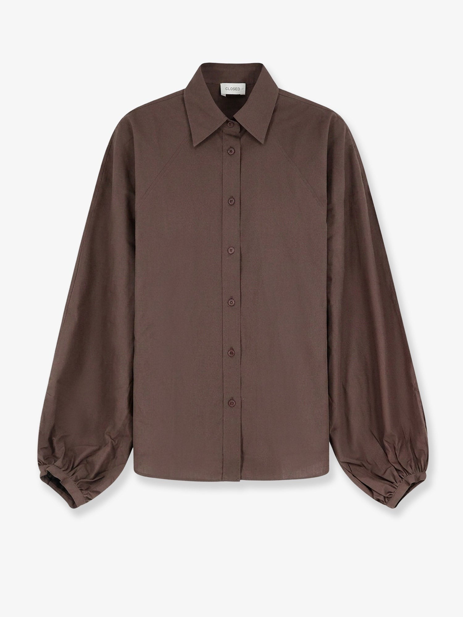 Closed Women's Cotton Shirt Brown