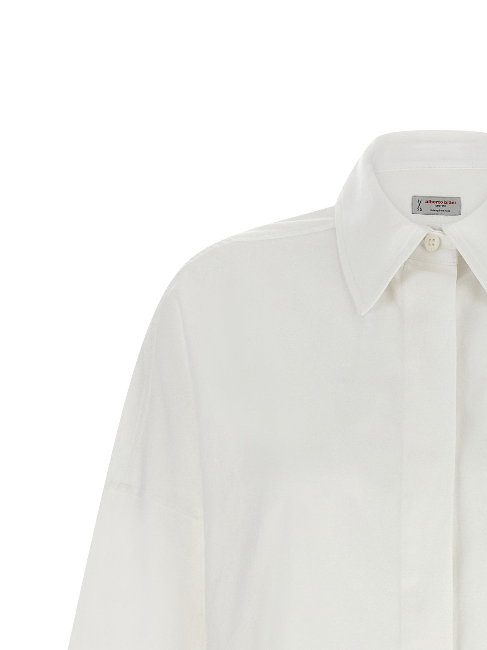 Alberto Biani Cotton Shirt White