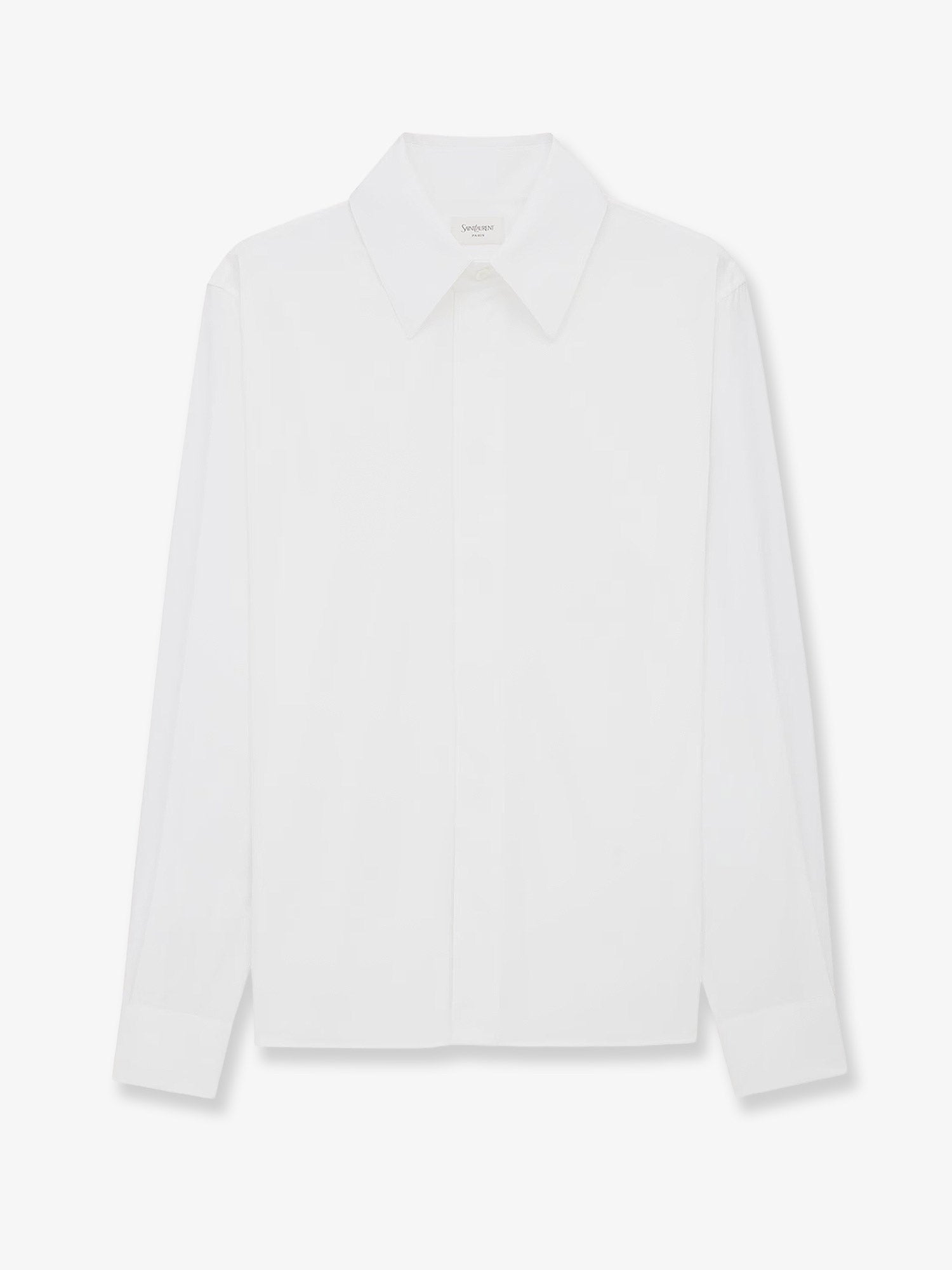 Saint Laurent Men's Cotton Shirt White