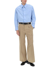 Ami Paris Women's Cotton Shirt Blue