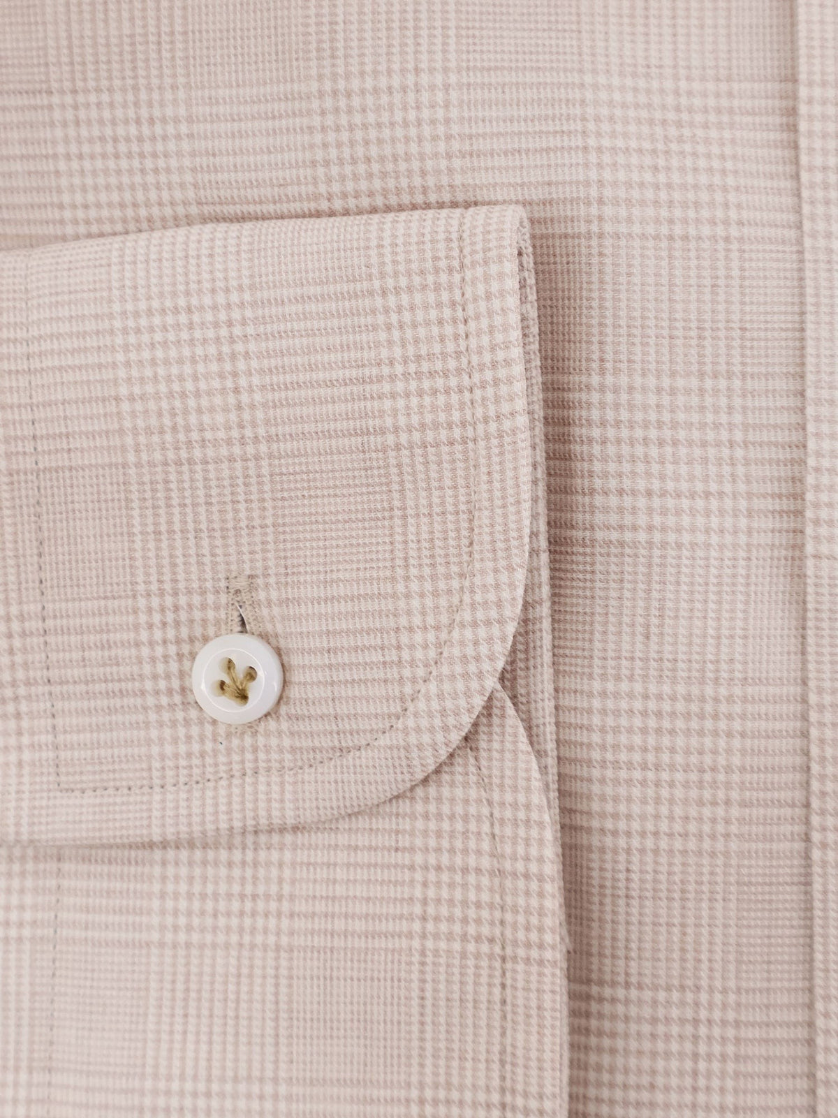 BOSS Men's Cotton Shirt Beige
