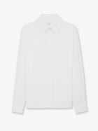 Saint Laurent Men's Cotton Shirt White