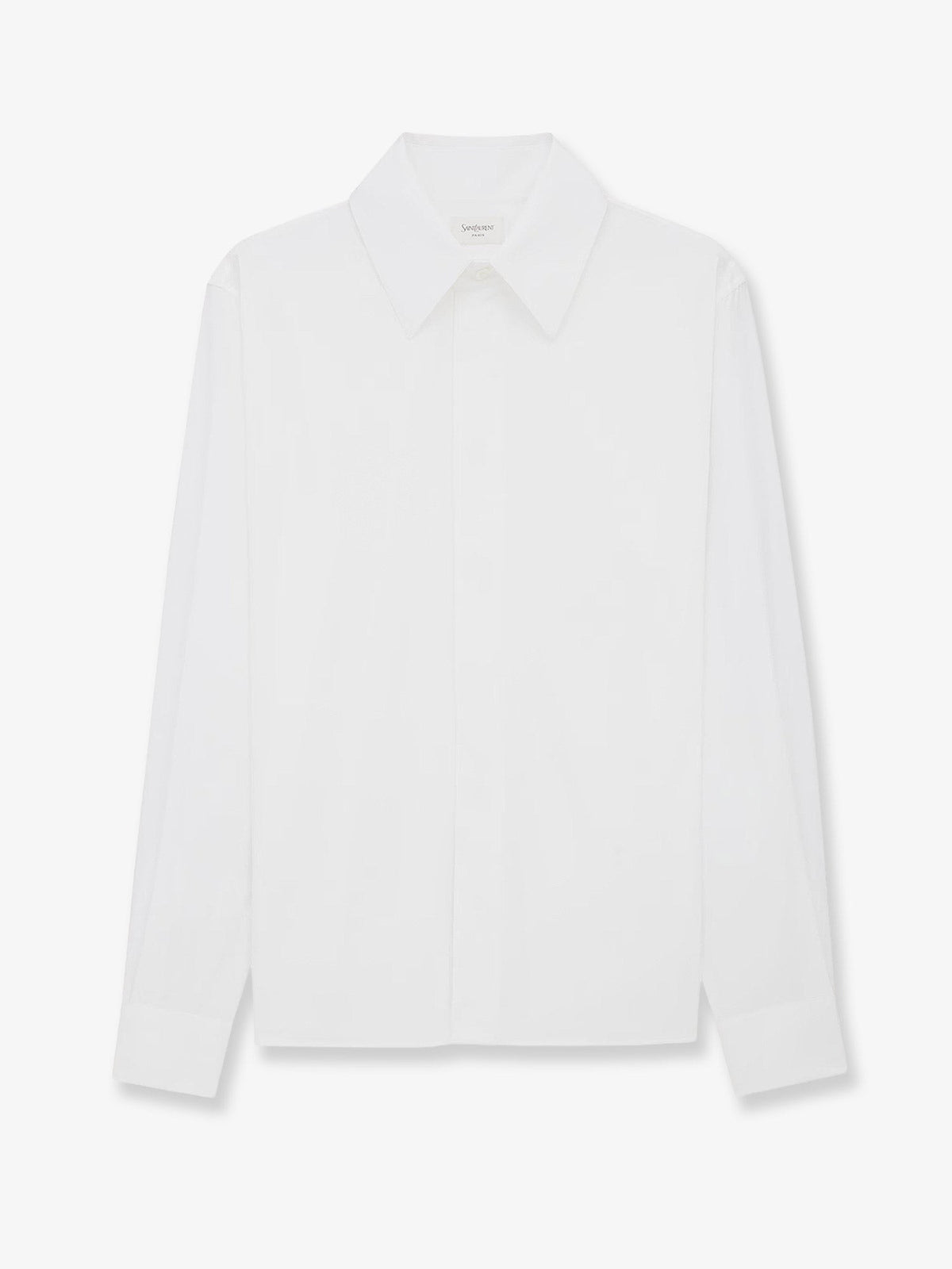 Saint Laurent Men's Cotton Shirt White