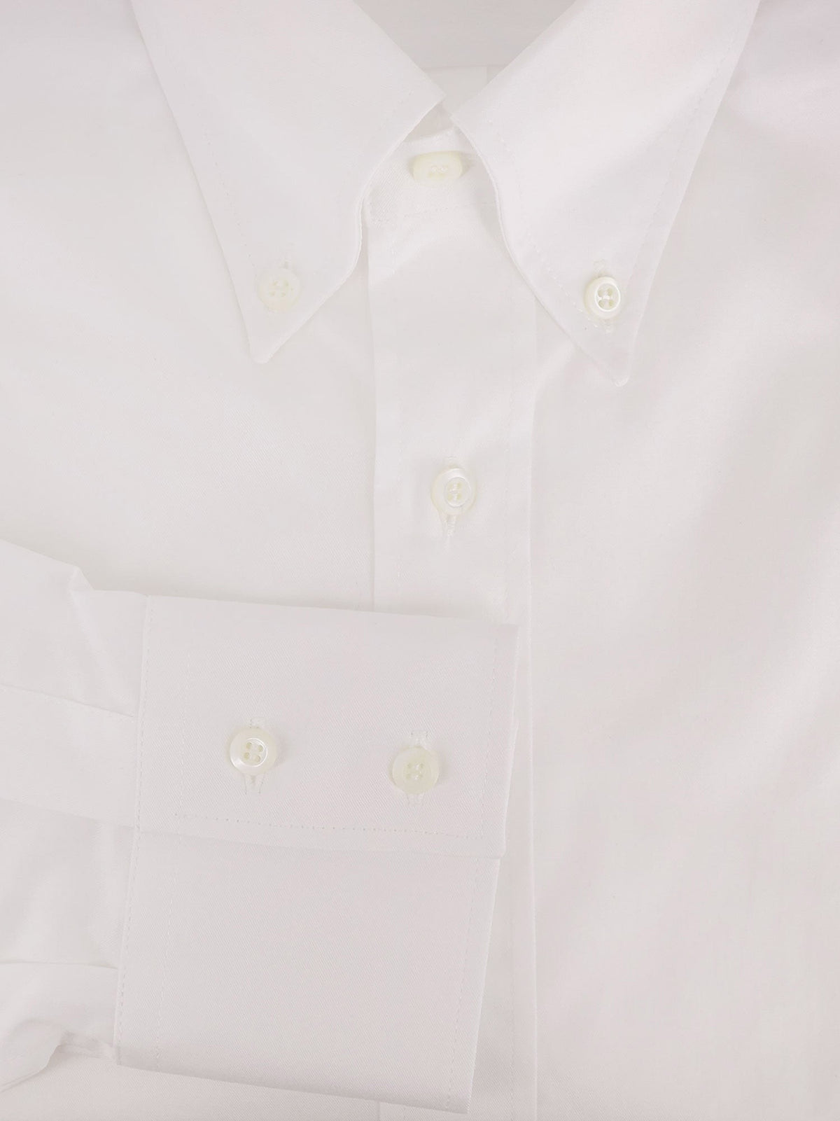 Brunello Cucinelli Men's Cotton Shirt White, view 3