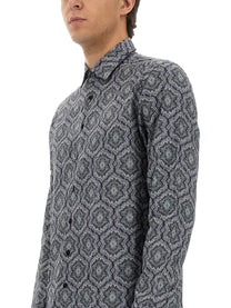 Etro Men's Cotton Shirt Multicolor