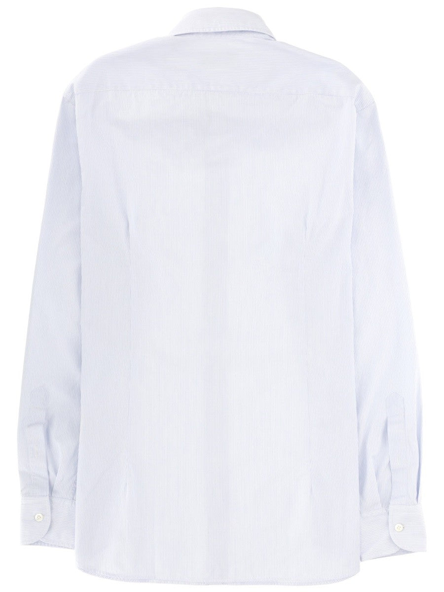 Lardini Men's Cotton Shirt Blue