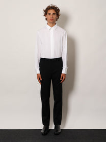 Saint Laurent Men's Cotton Shirt White
