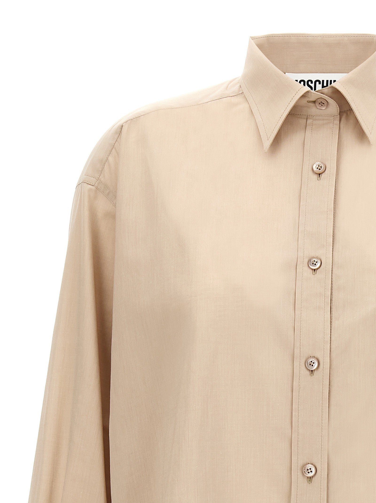 Moschino Cotton Shirt Beige