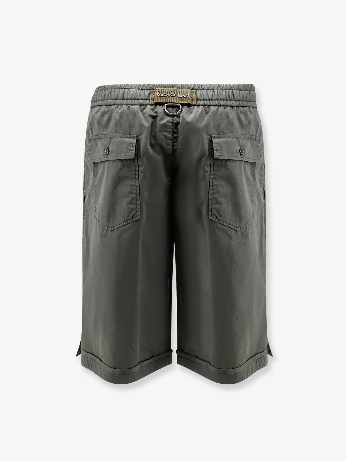Dolce &amp; Gabbana Men's Cotton Shorts Grey, view 2