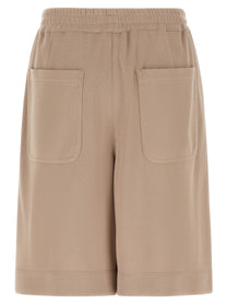 Brunello Cucinelli Cotton Shorts Brown