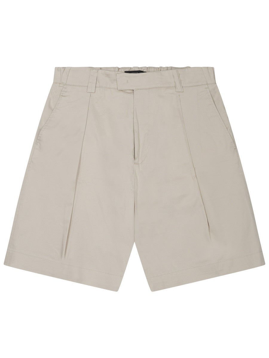 Low Brand Men's Cotton Shorts Beige Low Brand