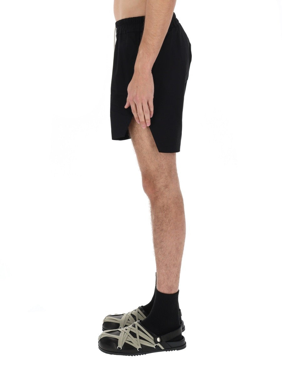Rick Owens Men's Cotton Shorts Black