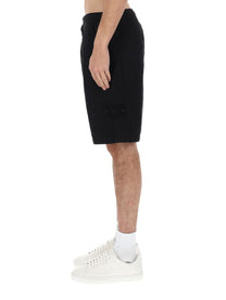 Stone Island Men's Cotton Shorts Black