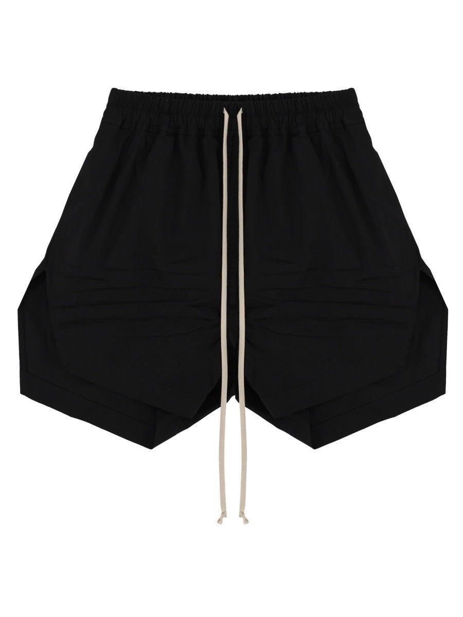 Rick Owens Men's Cotton Shorts Black