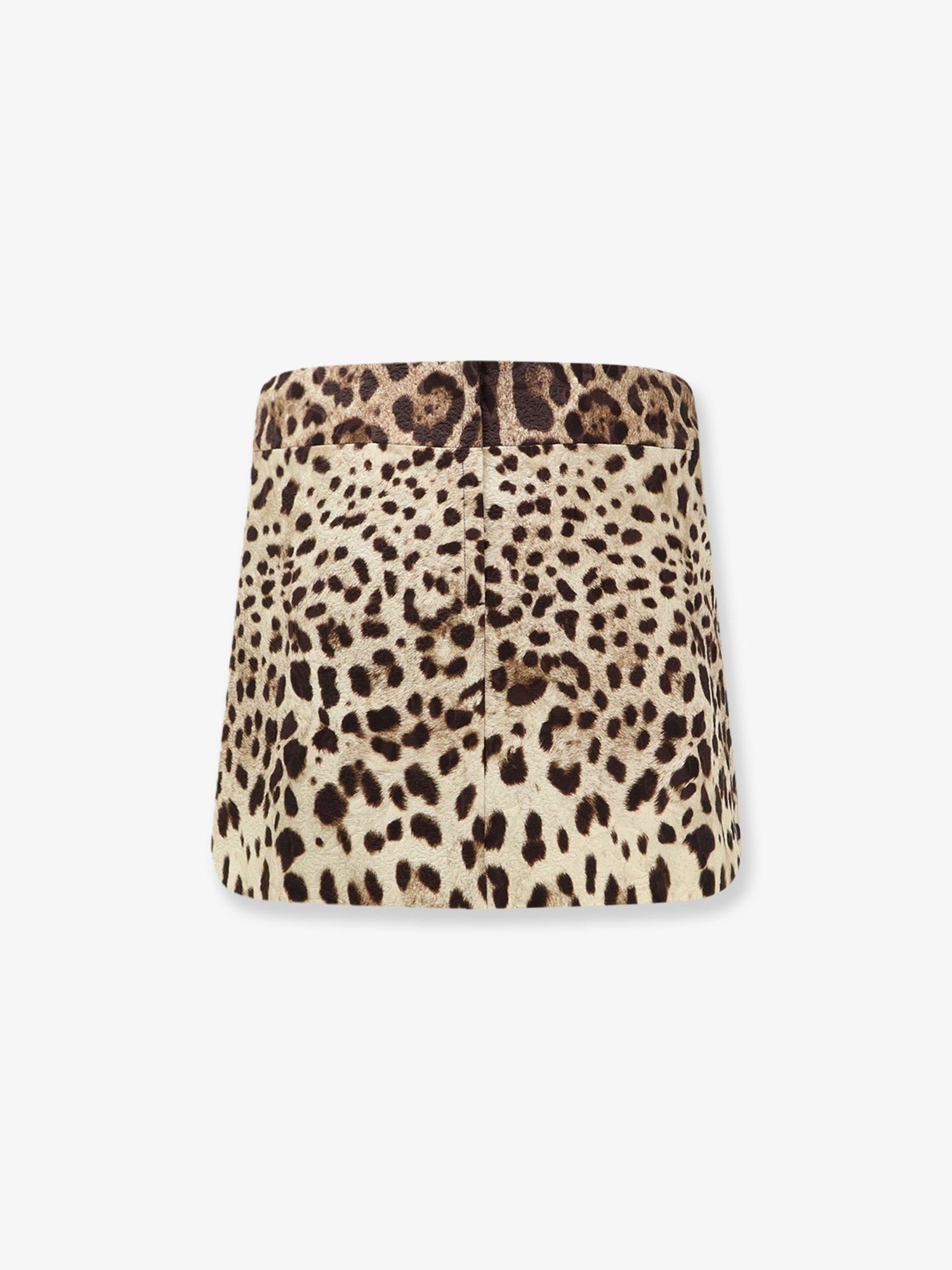 Dolce &amp; Gabbana Women's Silk and Viscose Mini Skirt Pattern
