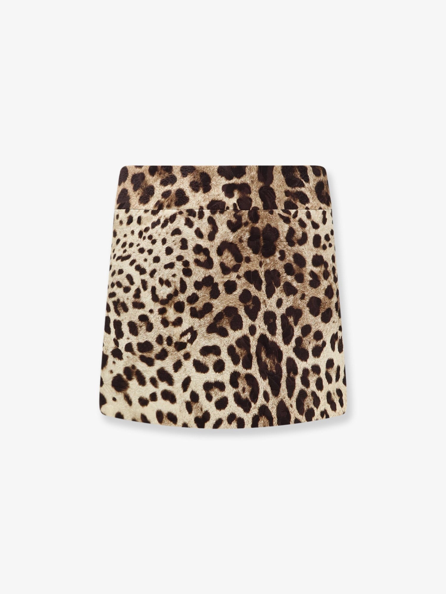 Dolce &amp; Gabbana Women's Silk and Viscose Mini Skirt Pattern
