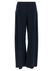 Brunello Cucinelli Cotton Silk Pants Blue, view 2