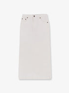 Tonywack Women's Cotton Skirt White
