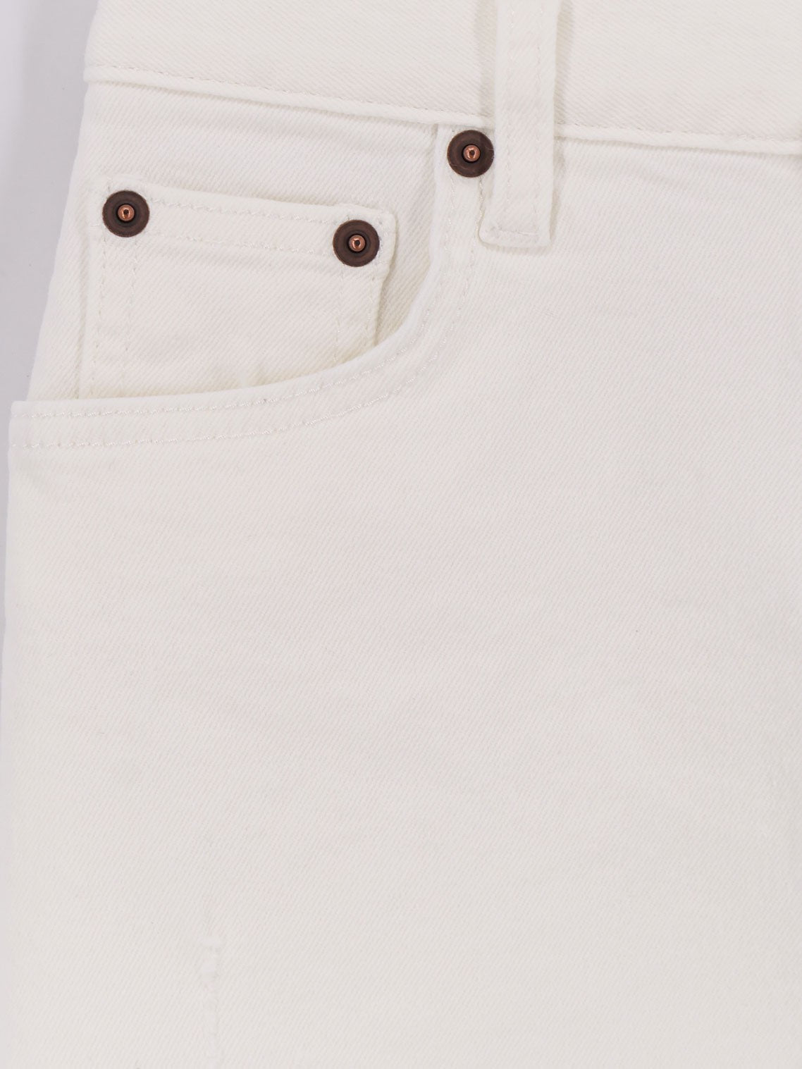 Tonywack Women's Cotton Skirt White