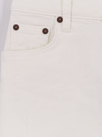 Tonywack Women's Cotton Skirt White