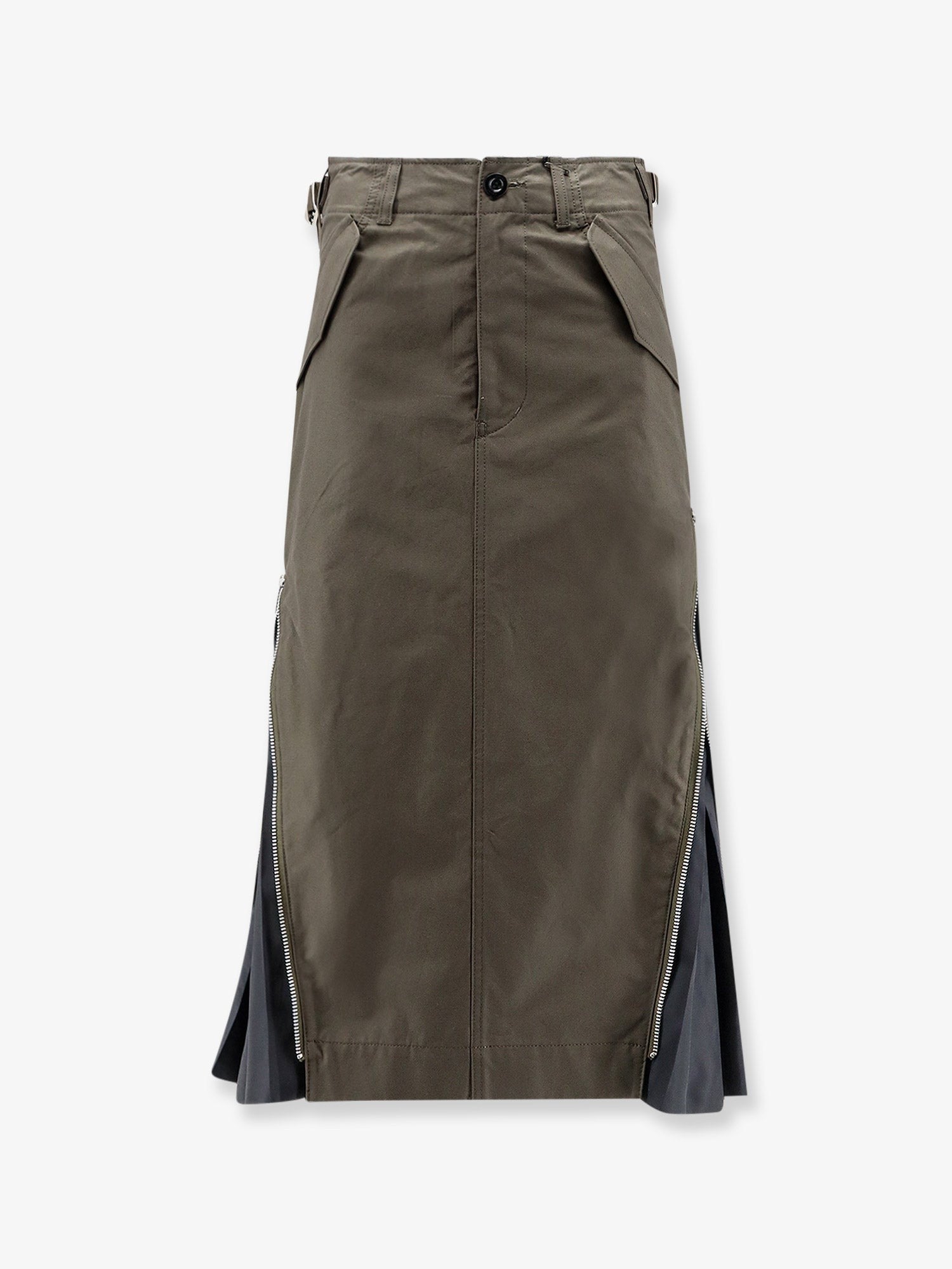 Sacai Women's Cotton Skirt Blue