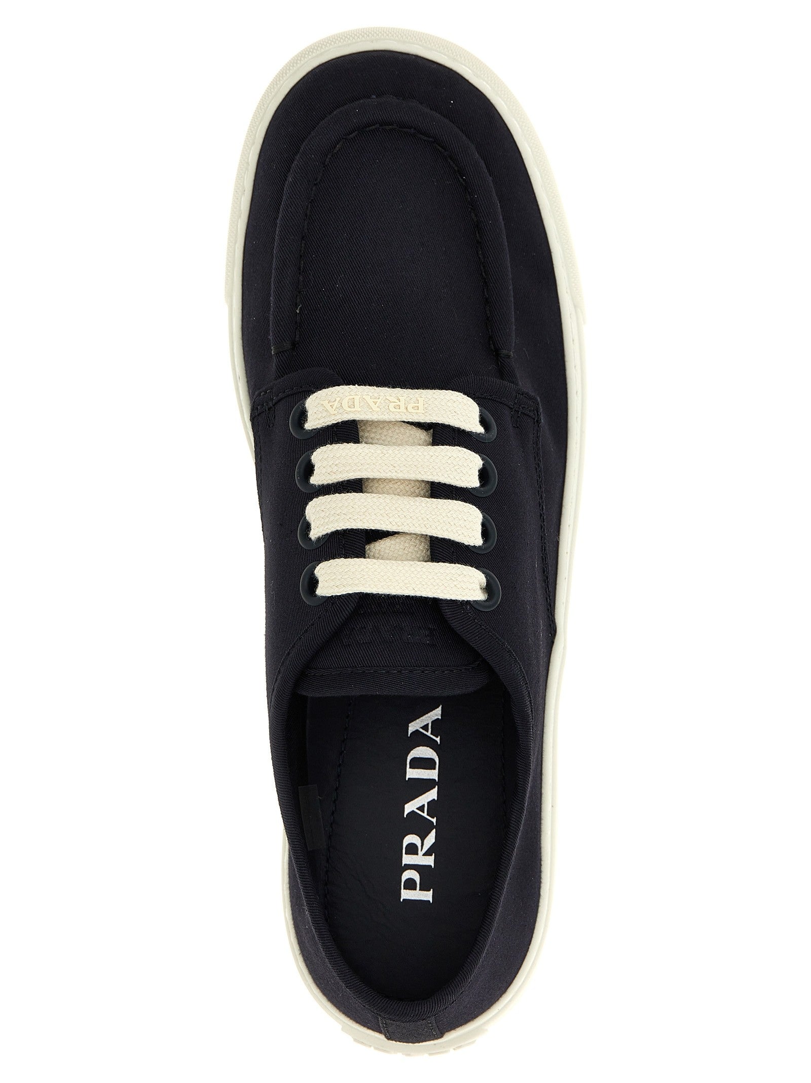 PRADA Cotton Sneakers Blue