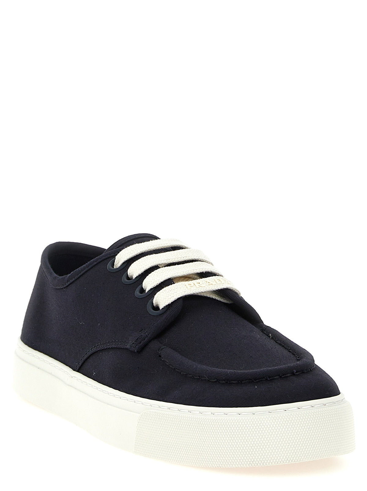 PRADA Cotton Sneakers Blue, view 2