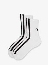 Y-3 Men's Cotton Socks White