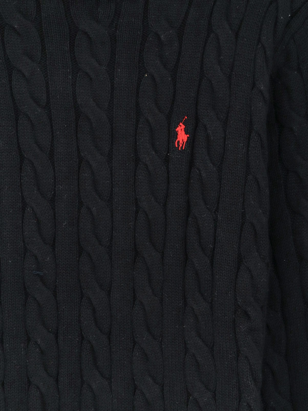 Polo Ralph Lauren Men's Cotton Sweater Black