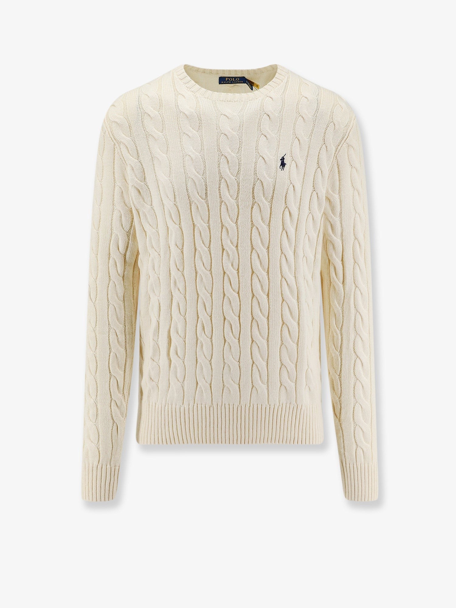 Polo Ralph Lauren Men's Cotton Sweater White