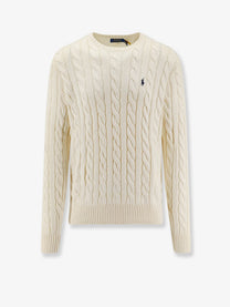 Polo Ralph Lauren Men's Cotton Sweater White