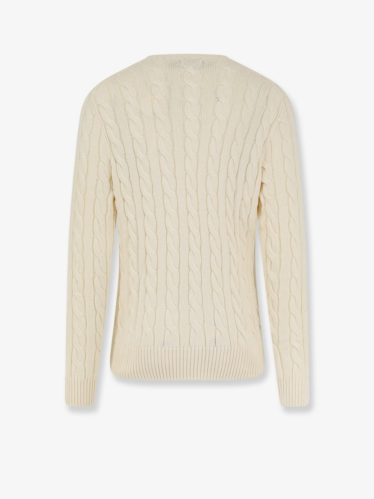 Polo Ralph Lauren Men's Cotton Sweater White