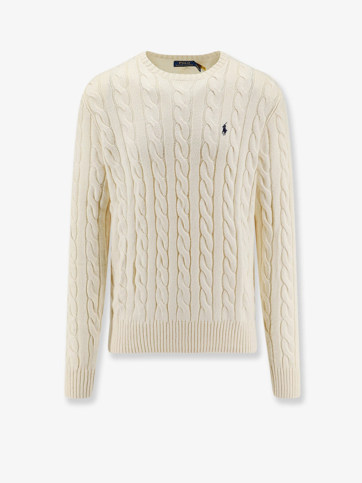 Polo Ralph Lauren Men's Cotton Sweater White