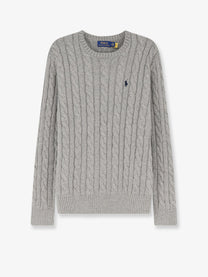 Polo Ralph Lauren Men's Cotton Sweater Grey