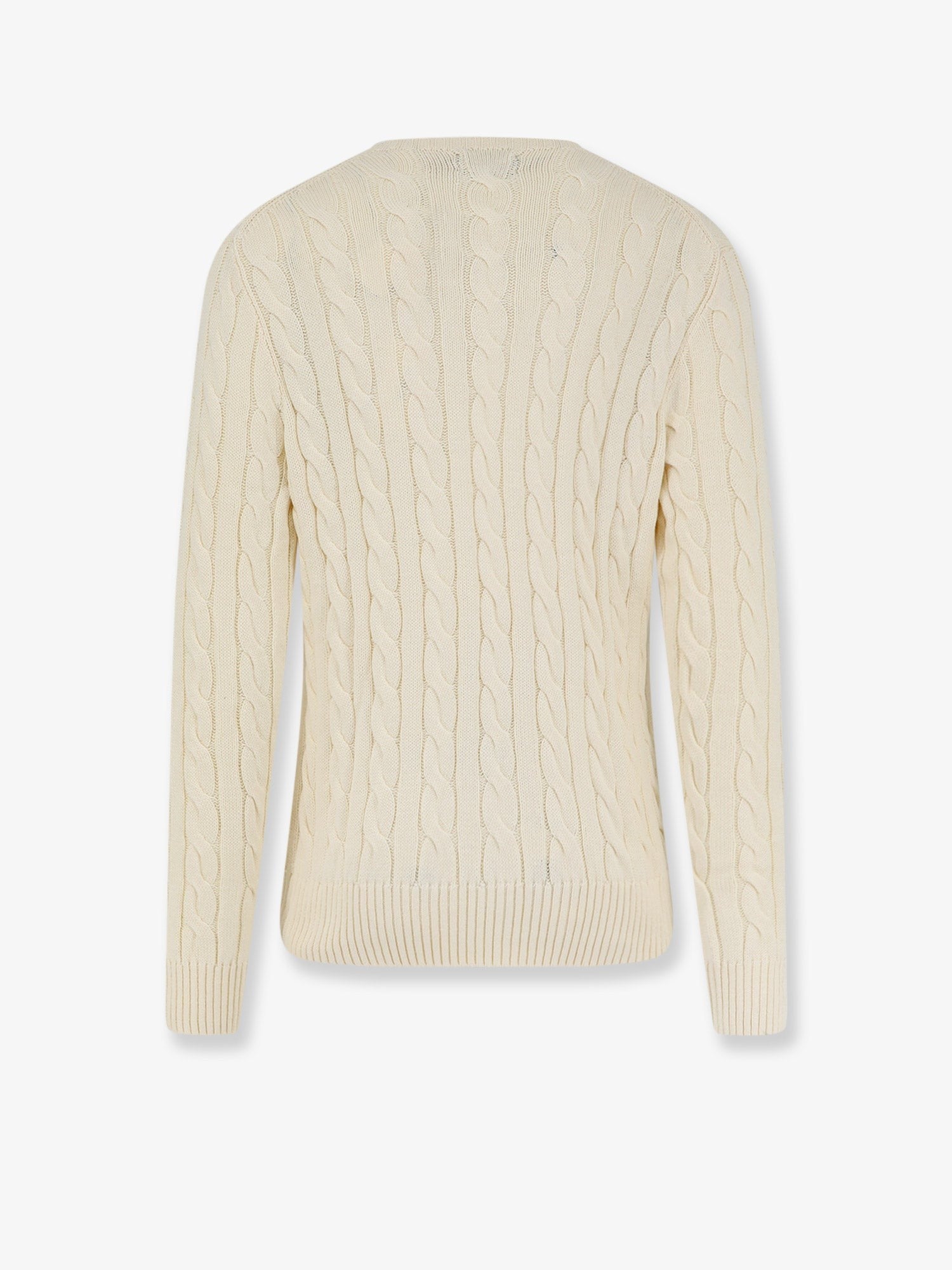 Polo Ralph Lauren Men's Cotton Sweater White
