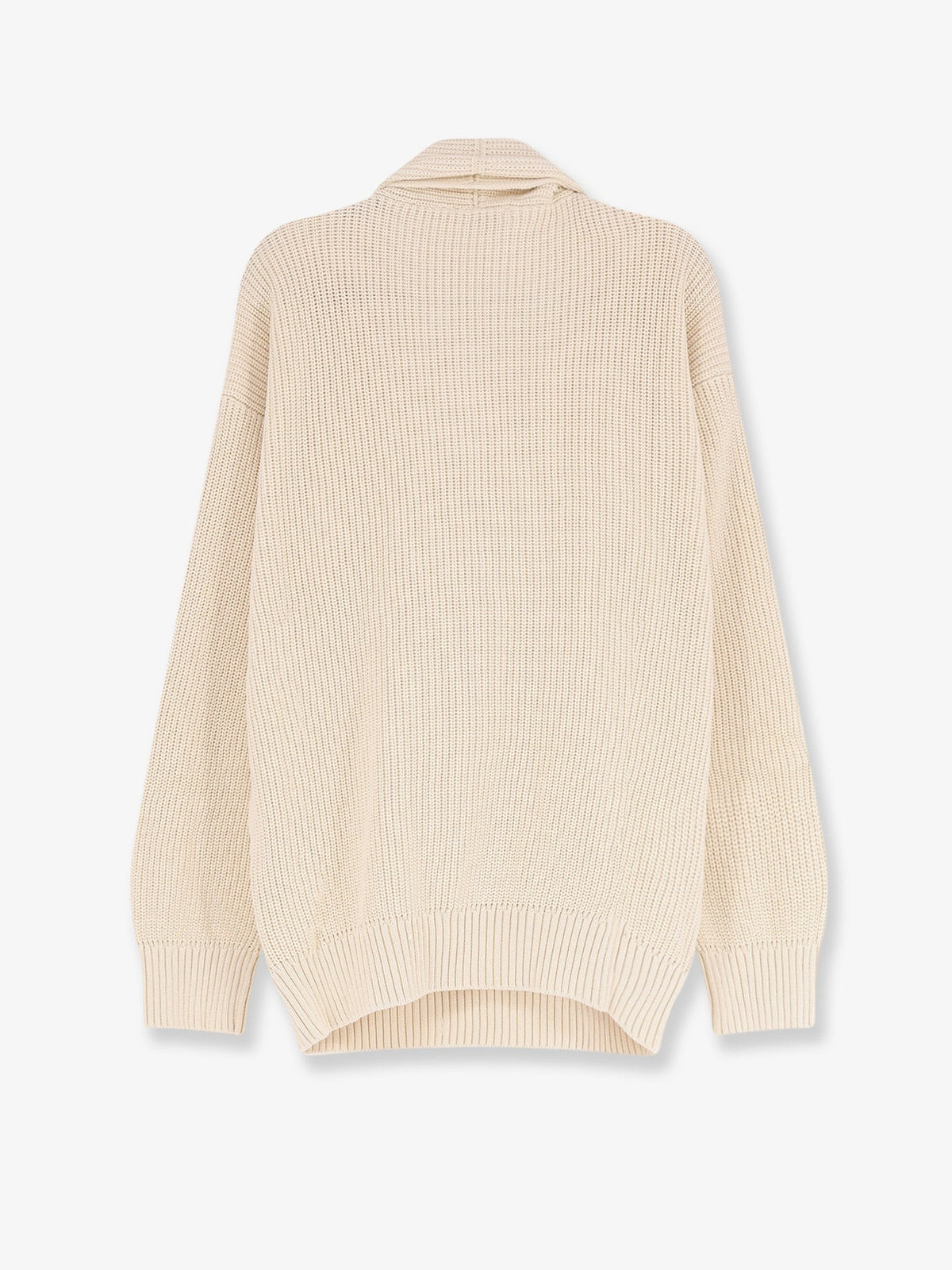 Laneus Men's Cotton Sweater White, view 2