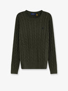 Polo Ralph Lauren Men's Cotton Sweater Green