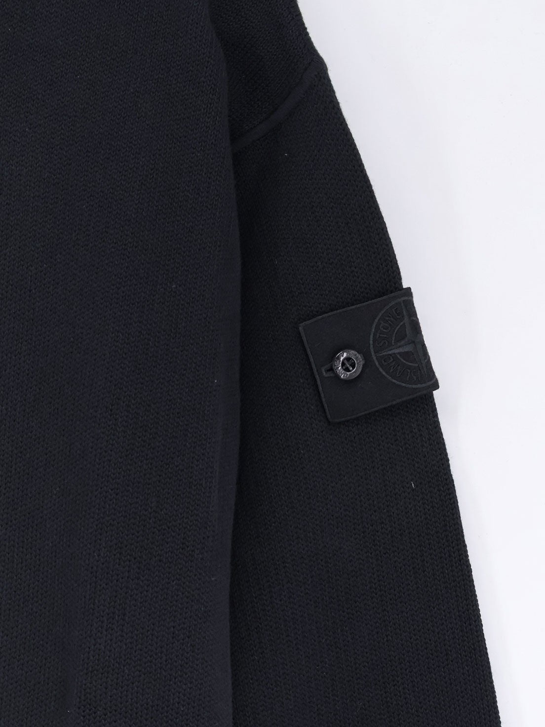 Stone Island Men's Cotton Sweater Black