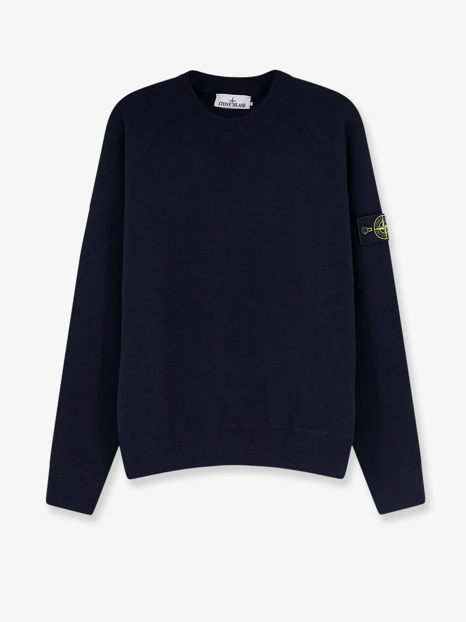 Stone Island Men's Cotton Sweater Blue