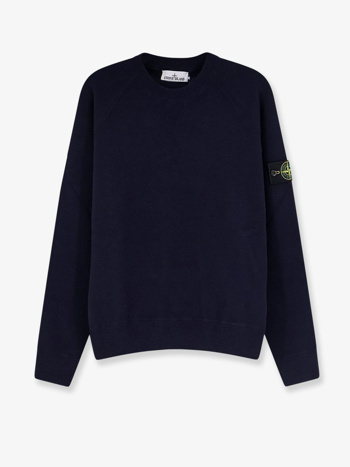 Stone Island Men's Cotton Sweater Blue