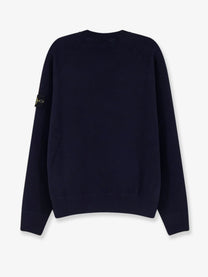 Stone Island Men's Cotton Sweater Blue