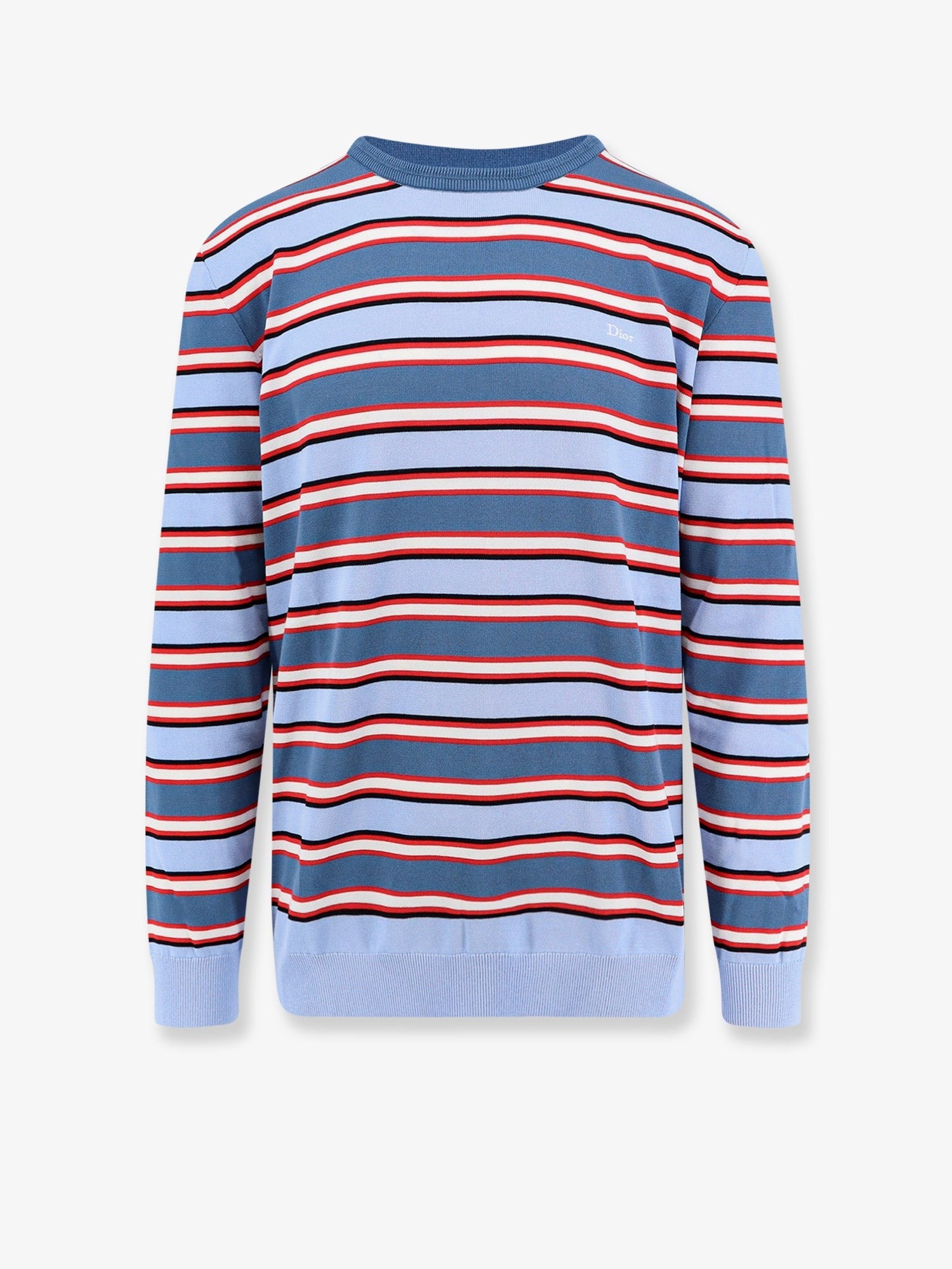 Dior Men's Cotton Sweater Blue