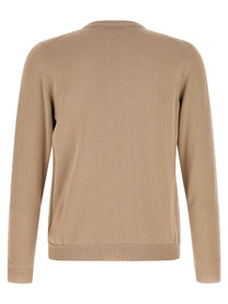 Zanone Cotton Sweater Beige