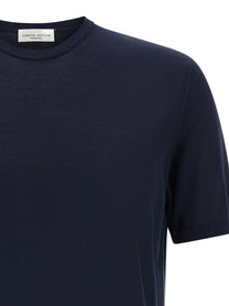 Roberto Collina Cotton Sweater Blue, view 3